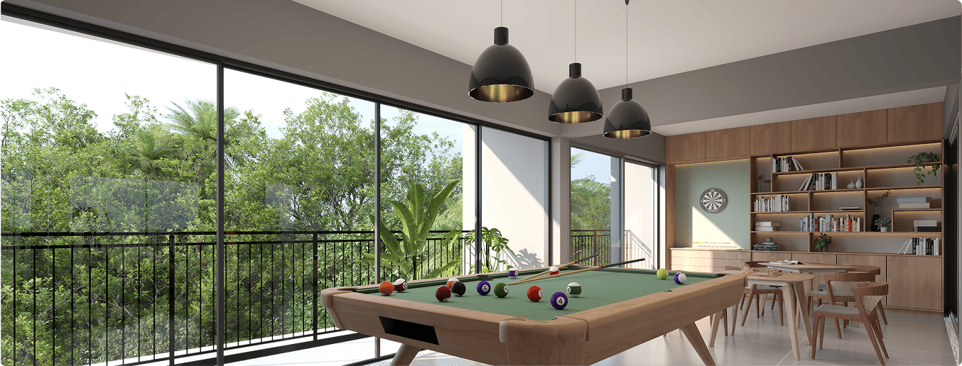 Front view of Greece Gardens project by Sree Dhanya Homes
