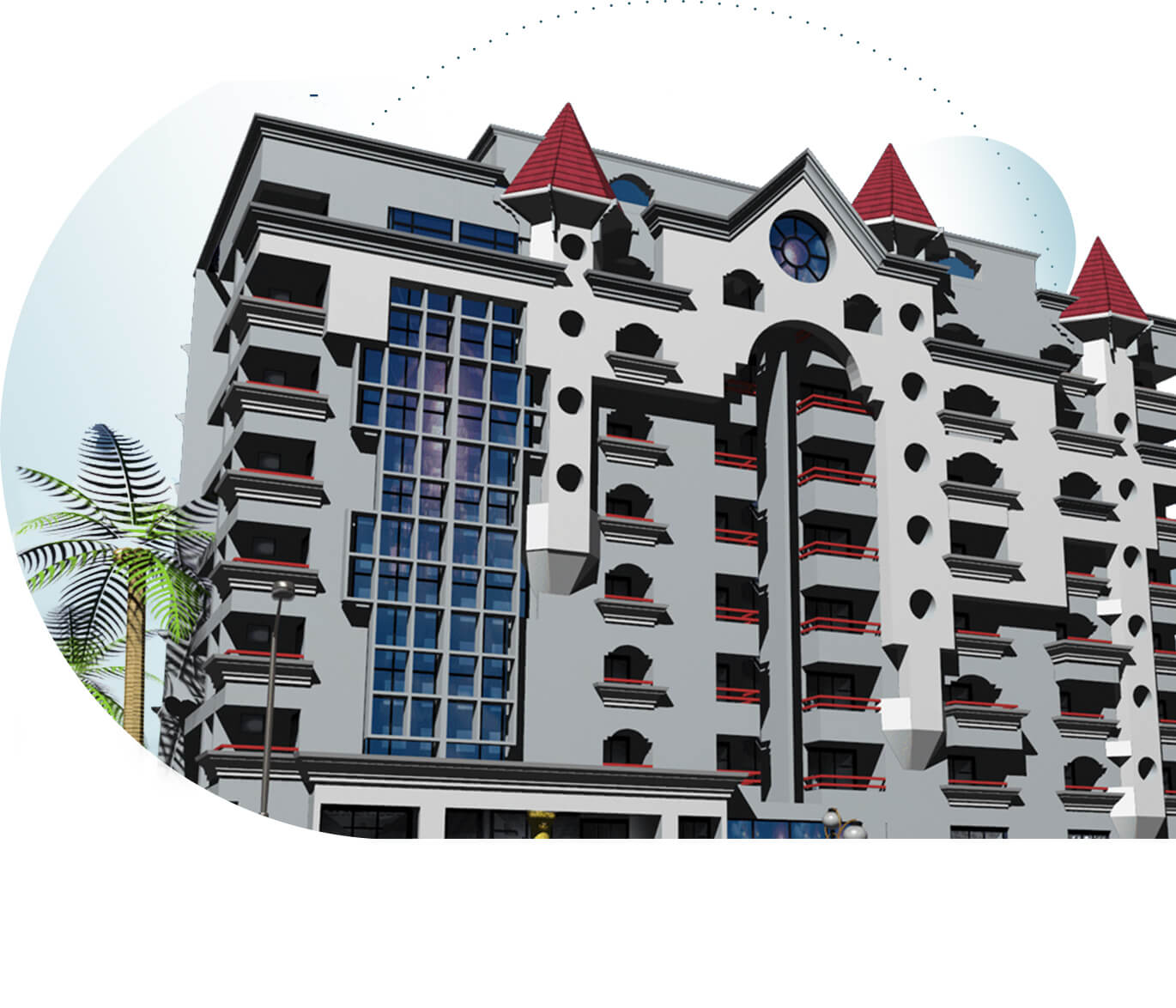 Sree Dhanya Castle - Luxury Apartments in Kowdiar, Trivandrum