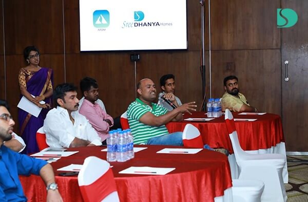 Sree Dhanya Homes - Customer Service Application - Atom Launch