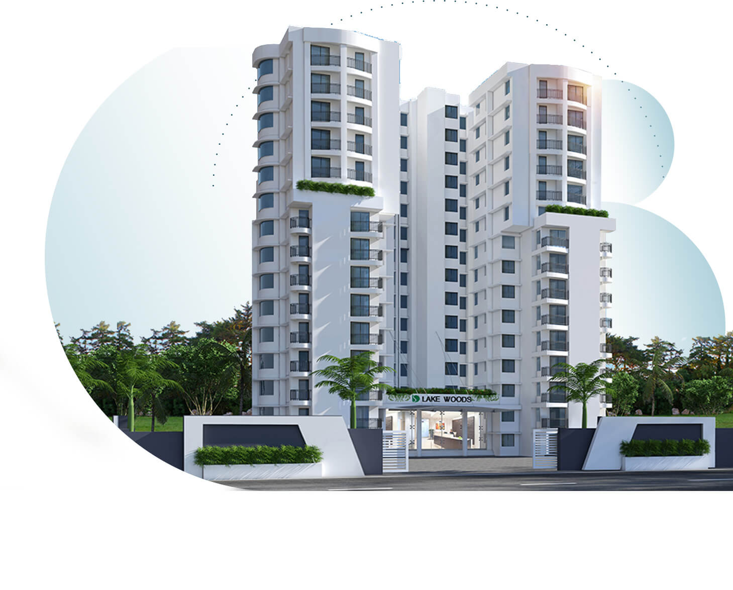 Sree Dhanya Lakewoods - Luxury Apartments in Akkulam, Trivandrum